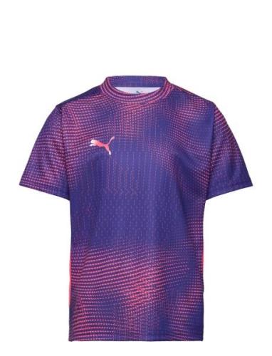 Individualfinal Jersey Jr Tops T-Kortærmet Skjorte Purple PUMA