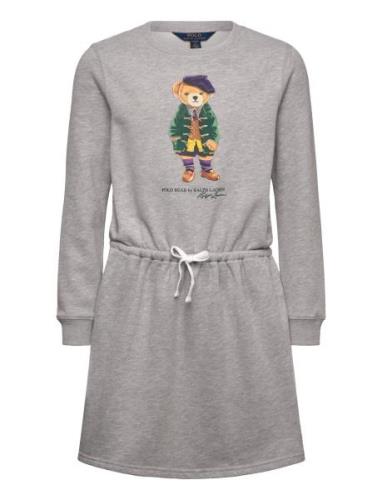 Polo Bear Fleece Dress Dresses & Skirts Dresses Casual Dresses Long-sl...