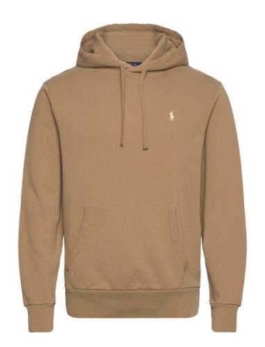 Loopback Fleece Hoodie Tops Sweatshirts & Hoodies Hoodies Beige Polo R...