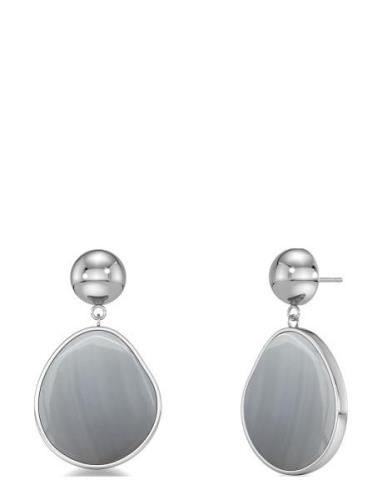 Agatha Earrings L Ørestickere Smykker Silver Edblad