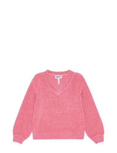 Germaine Tops Knitwear Pullovers Pink Molo