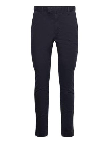 Jarrett Stretch Slim Fit Sateen Pant Bottoms Trousers Chinos Black Pol...