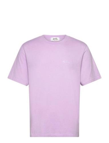 Stan Og Tee Designers T-Kortærmet Skjorte Purple Stan Ray