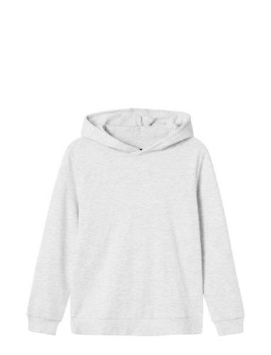 Nlnnizu Ls Bru Sweat W. Hood Noos Tops Sweatshirts & Hoodies Hoodies G...