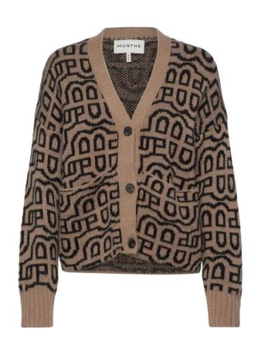 Talhua Tops Knitwear Cardigans Brown Munthe