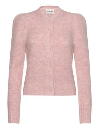 Ovilla Tops Knitwear Cardigans Pink Munthe