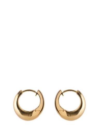 Mini Globe Huggies Accessories Jewellery Earrings Hoops Gold Pernille ...