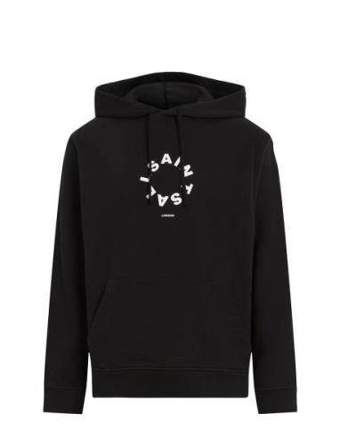 Tierra Oth Hoody Tops Sweatshirts & Hoodies Hoodies Black AllSaints