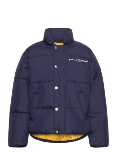 Mini Rodini Society City Puffer Jacket Foret Jakke Navy Mini Rodini