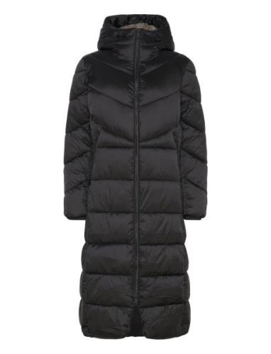 Laura Puffer Jacket Foret Jakke Black Jofama