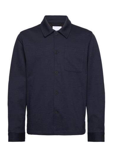 Superflex Overshirt Tops Overshirts Navy Lindbergh