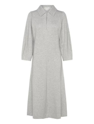 Cocentiw Melange Dress Knælang Kjole Grey InWear