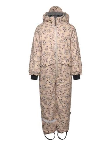 Pu Snow Suit Recycled - Aop Outerwear Coveralls Snow-ski Coveralls & S...