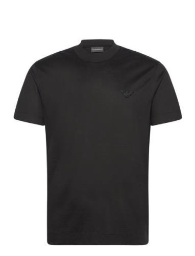 T-Shirt Designers T-Kortærmet Skjorte Black Emporio Armani