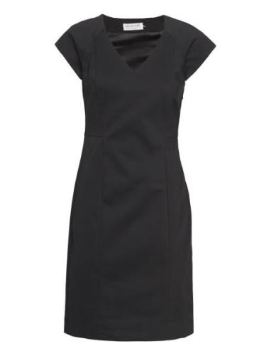 Dress Kort Kjole Black Rosemunde