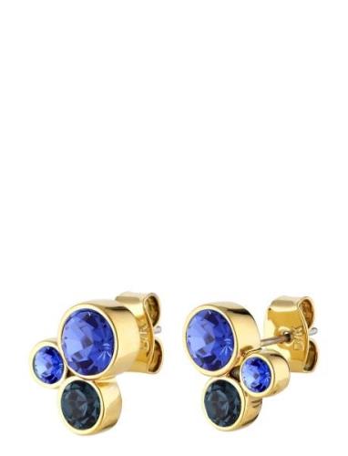 Aki Sg Sapphire Accessories Jewellery Earrings Studs Blue Dyrberg/Kern