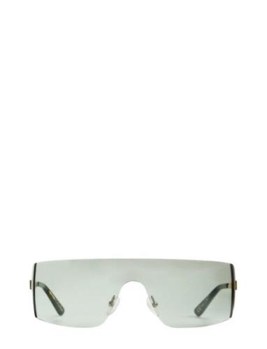 Goodfella Gold Green Firkantede Solbriller Green Corlin Eyewear