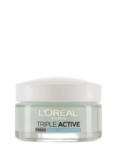 L'oréal Paris Triple Active Fresh Gel Day Cream 50 Ml Fugtighedscreme ...