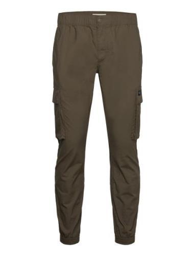 Skinny Cargo Bottoms Trousers Cargo Pants Khaki Green Calvin Klein Jea...