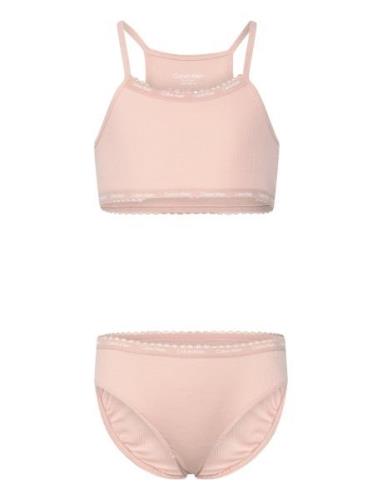 Gift Set Undertøjssæt Pink Calvin Klein