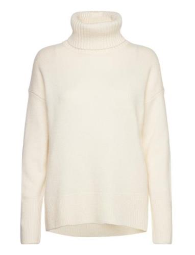 Maeva Tops Knitwear Turtleneck Cream Andiata