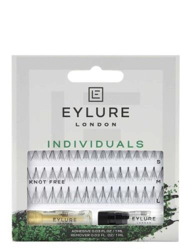 Eylure Lashes Individuals Knot Free Øjenvipper Makeup Black Eylure