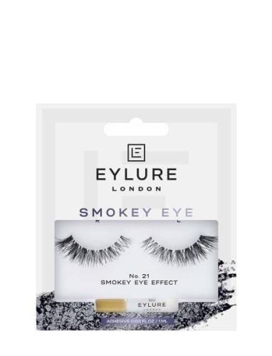 Eylure Lashes Smokey Eye No. 21 Øjenvipper Makeup Black Eylure