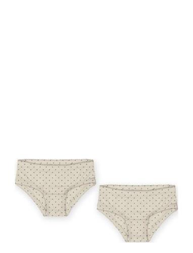 Evy Panties 2-Pack Night & Underwear Underwear Panties Cream That's Mi...