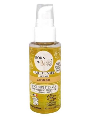 Born To Bio Organic Jojoba Oil Ansigts- & Hårolie Nude Born To Bio