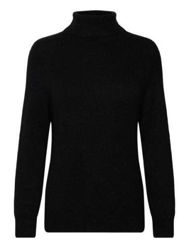 Jerry Knit Tops Knitwear Turtleneck Black Noella