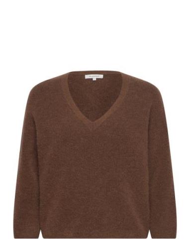 Trea Tops Knitwear Jumpers Brown Andiata