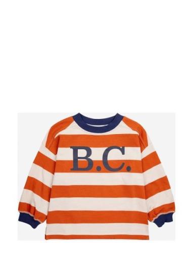 Bc Stripes T-Shirt Tops T-shirts Long-sleeved T-Skjorte Multi/patterne...