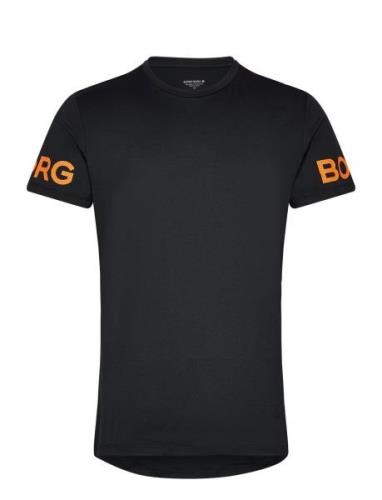 Borg T-Shirt Sport T-Kortærmet Skjorte Black Björn Borg