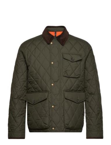 The Beaton Quilted Jacket Quiltet Jakke Khaki Green Polo Ralph Lauren