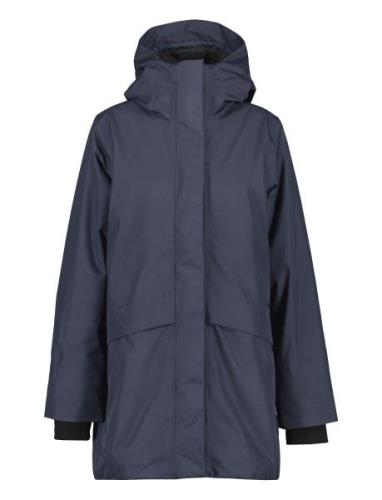 Cajsa Wns Parka 6 Outerwear Rainwear Rain Coats Blue Didriksons