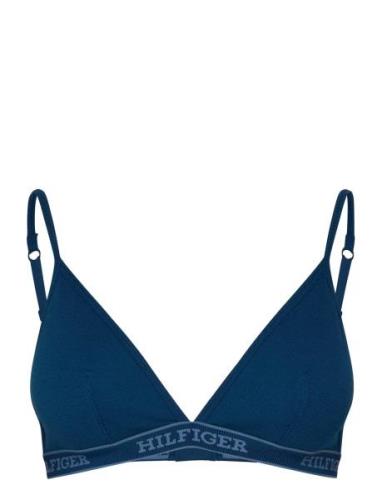 Rp Triangle  Lingerie Bras & Tops Soft Bras Bralette Navy Tommy Hilfig...