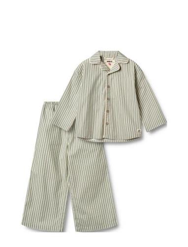 Pajamas Bebbo Pyjamassæt Green Wheat