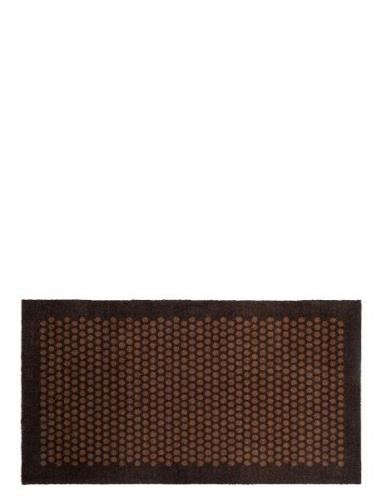 Floormat/Carpet Dot Cognac 67X120 Cm Home Textiles Rugs & Carpets Door...