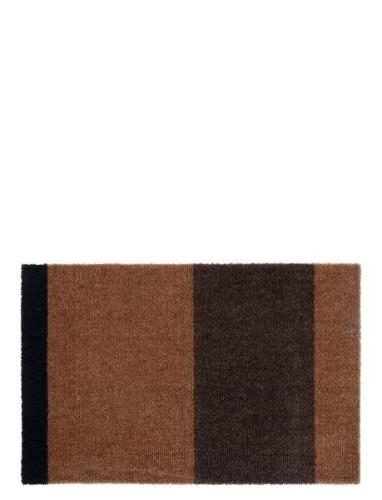 Gulvmåtte Home Textiles Rugs & Carpets Door Mats Brown Tica Copenhagen