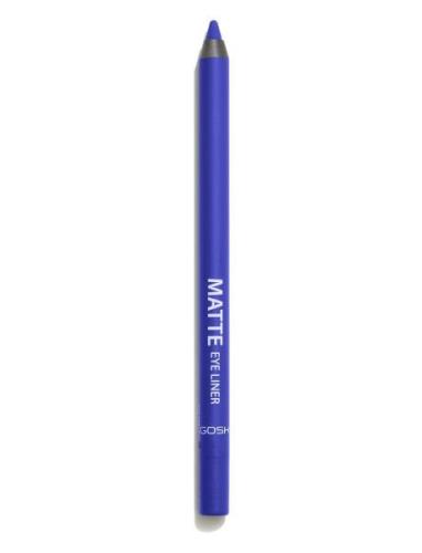 Gosh Matte Eye Liner Eyeliner Makeup Blue GOSH COPENHAGEN