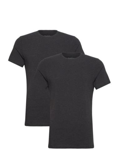 2-Pack Crew-Neck Tops T-Kortærmet Skjorte Grey Bread & Boxers