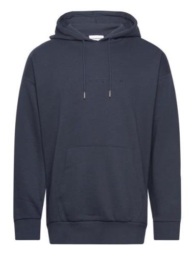 Over D Brand Carrier Hoodie Tops Sweatshirts & Hoodies Hoodies Navy Li...