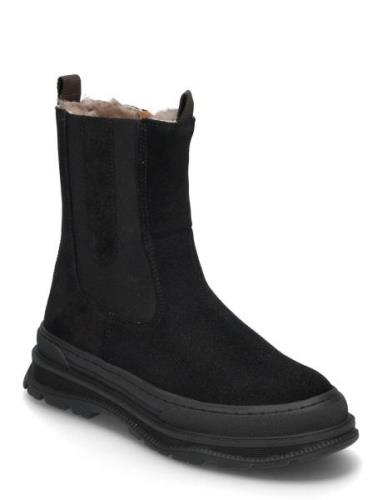 Bisgaard Mila Lamb Boots Støvler Black Bisgaard