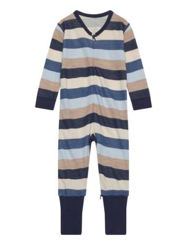 Hcmanu - Sleepsuit Pyjamas Sie Jumpsuit Blue Hust & Claire