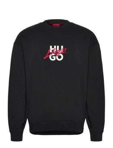 Dlogonty Designers Sweatshirts & Hoodies Sweatshirts Black HUGO