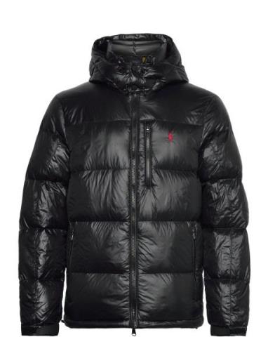 The Gorham Glossed Down Jacket Foret Jakke Black Polo Ralph Lauren