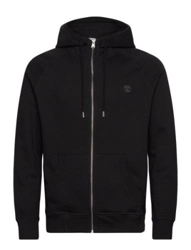 Exeter River Brushed Back Full Zip Hoodie Black/Pavement Designers Swe...