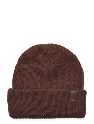 Marled Chunky Beanie Accessories Headwear Beanies Brown Brixton