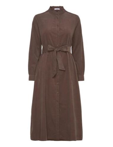 Cwdita - Dress Knælang Kjole Brown Claire Woman