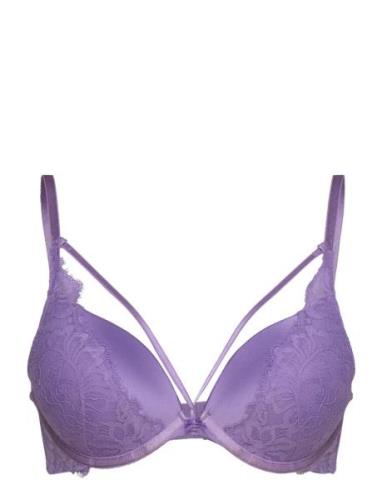 Isabella Pp Push Lingerie Bras & Tops Push Up Bras Purple Hunkemöller